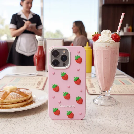 iPhone 11 jahodovo ružové puzdro - 5