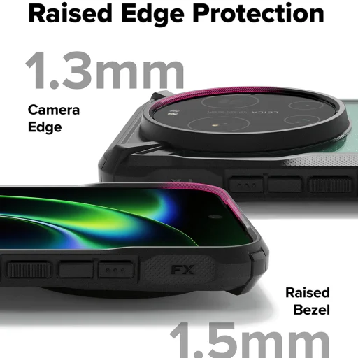 Xiaomi 17 Ultra čierne puzdro Ringke - Fusion X MagSafe - 6