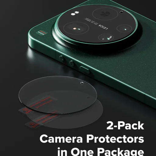 Xiaomi 17 Ultra Átlátszó Ringke Kamera védőüveg (2 db) - 6