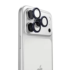 iPhone 17 Pro / iPhone 17 Pro Max Modré ochranné sklo Torras - Lensguard Ochrana fotoaparátu
