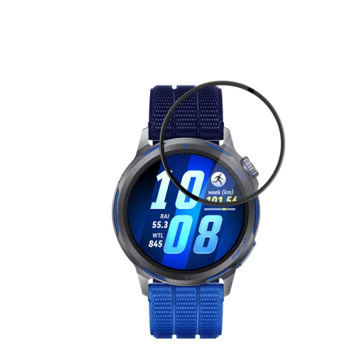 Huawei Watch GT Runner 2 Fekete üvegfólia Techsuit Nano Flex (2 pack) - 2
