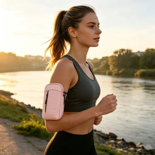 Univerzálne puzdro na ruku Tech-Protect M6 Sport ružové - 6