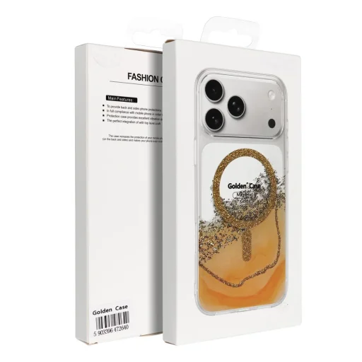 iPhone 17 Pro Arany MagSafe kompatibilis Golden tok - 6