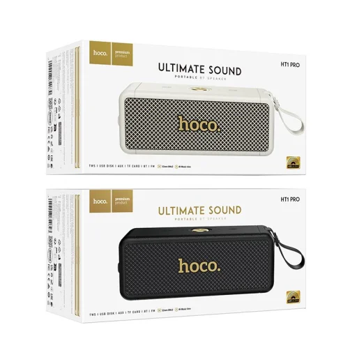 Hoco HT1 Pro bezdrôtový Bluetooth reproduktor 2x 8W 4 hodiny čierny - 7