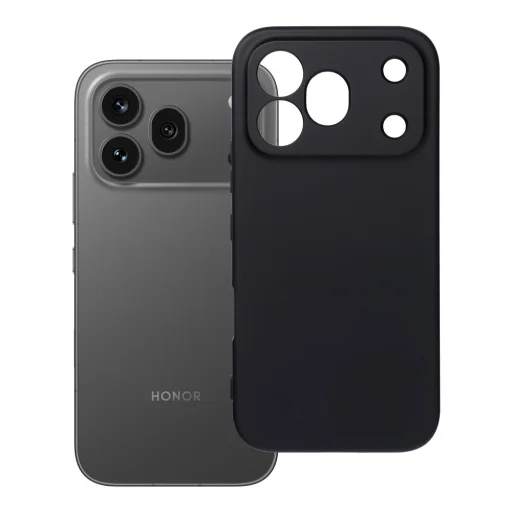 Honor 600 Pro fekete szilikon tok - 12