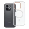 Priehľadné puzdro MagSafe kompatibilné s Honor 600 Lite Go Orange thumbnail