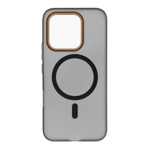 Honor 600 Lite Go Orange MagSafe kompatibilné puzdro čierne - 6