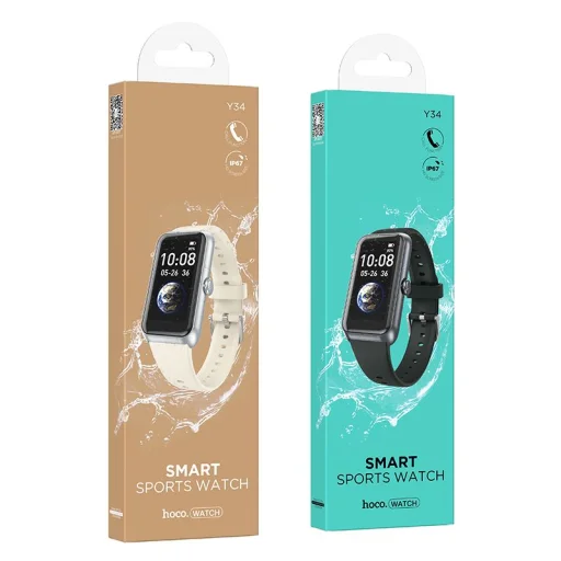 Hoco Y34 1,47" IP67 smart hodinky s funkciou volania, čierne - 7