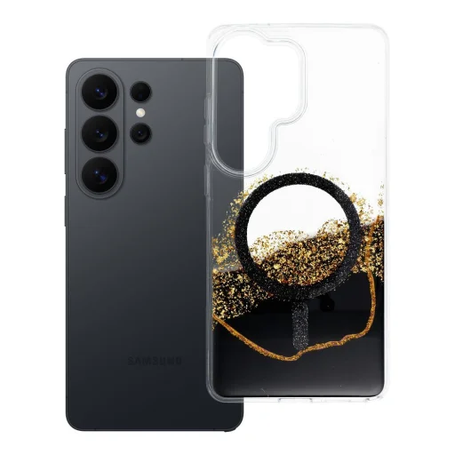 Samsung Galaxy S26 Ultra Golden MagSafe-kompatibilis fekete tok - 1