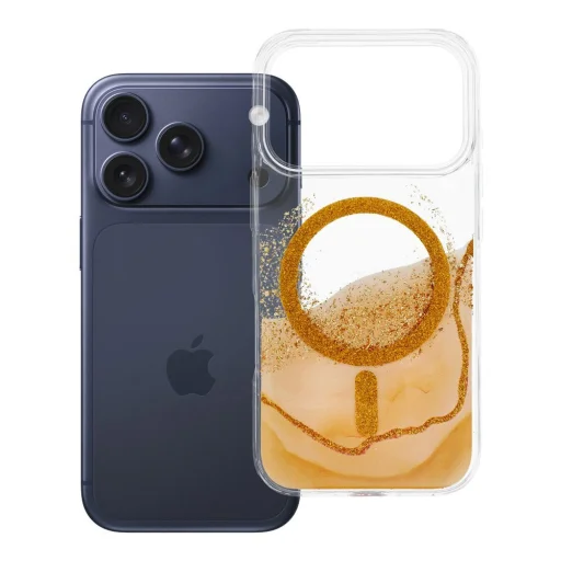 iPhone 17 Pro Arany MagSafe kompatibilis Golden tok - 1