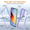 Xiaomi Redmi A7 Pro 4G Fialové Techsuit - ColorVerse 360 Series + Puzdro s ochranou displeja thumbnail