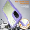 Xiaomi Redmi A7 Pro 4G Fialové Techsuit - ColorVerse 360 Series + Puzdro s ochranou displeja thumbnail