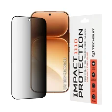 Techsuit - 111D Privacy Full Glue - Honor 600 / 600 Pro - Black tvrdené sklo