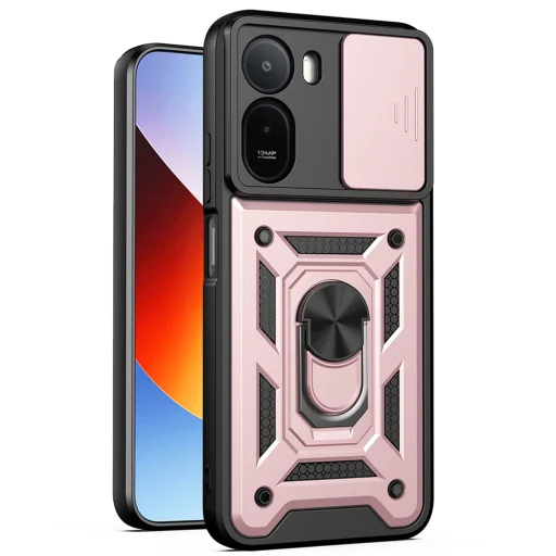 Techsuit - CamShield Series - Xiaomi Redmi A7 Pro 4G - Rose Gold puzdro - 1