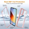 Techsuit - ColorVerse 360 Series flipové puzdro + Tvrdené sklo - Xiaomi Redmi A7 Pro 4G - Ružové puzdro thumbnail
