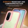 Techsuit - ColorVerse 360 Series flipové puzdro + Tvrdené sklo - Xiaomi Redmi A7 Pro 4G - Ružové puzdro thumbnail