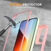 Techsuit - ColorVerse 360 Series flipové puzdro + Tvrdené sklo - Xiaomi Redmi A7 Pro 4G - Ružové puzdro thumbnail