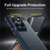 Techsuit - Carbon Silicone - Motorola Edge 70 Fusion - Modré puzdro thumbnail