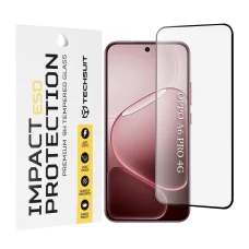 Techsuit - ESD sklo - Oppo A6 Pro 4G - Čierne tvrdené sklo