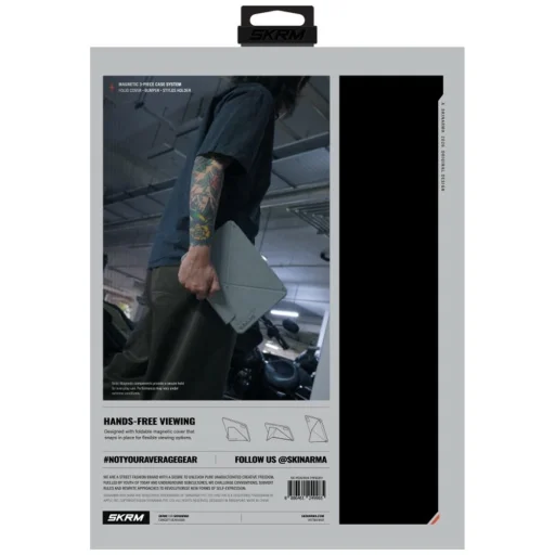 Apple iPad Air 11 2024 / 2026 Skinarma Trilon fekete tok - 8