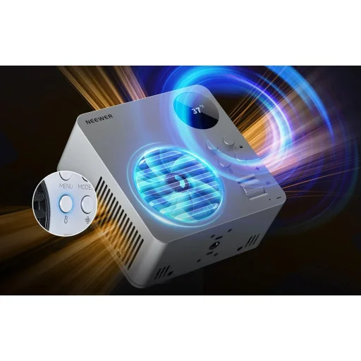 Neewer HB80C Mini RGB COB LED video svetlo - 8