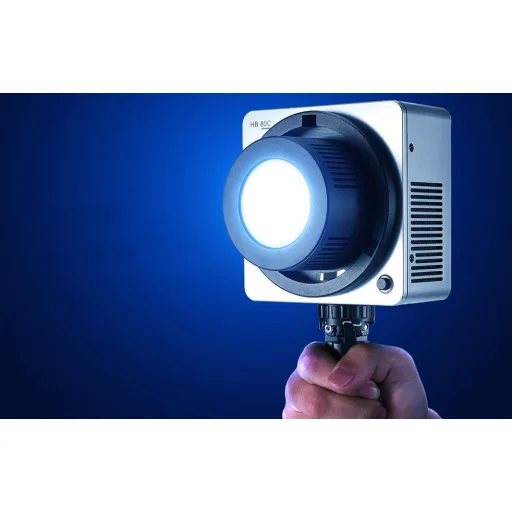 Neewer HB80C Mini RGB COB LED video svetlo - 3