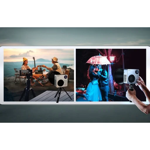 Neewer HB80C Mini RGB COB LED video svetlo - 4