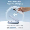 UGREEN W757 (65901) 3 v 1, 25W Qi2, Modrá bezdrôtová nabíjačka, nabíjacia stanica thumbnail