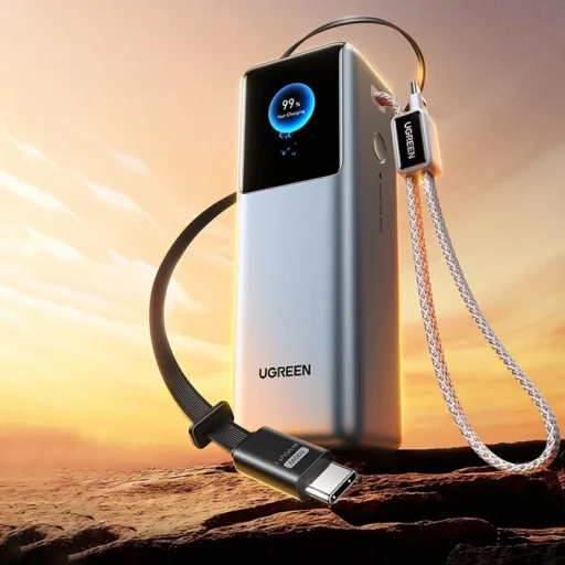 UGREEN PB728 (75702B) powerbanka, 25000 mAh, 200 W, QC + PD, sivá - 6
