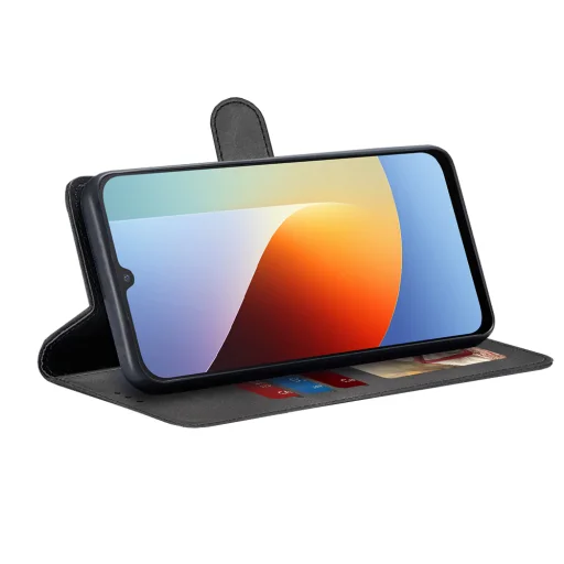 Techsuit - Fliptok - Xiaomi Redmi A7 Pro 4G - Fekete tok - 2