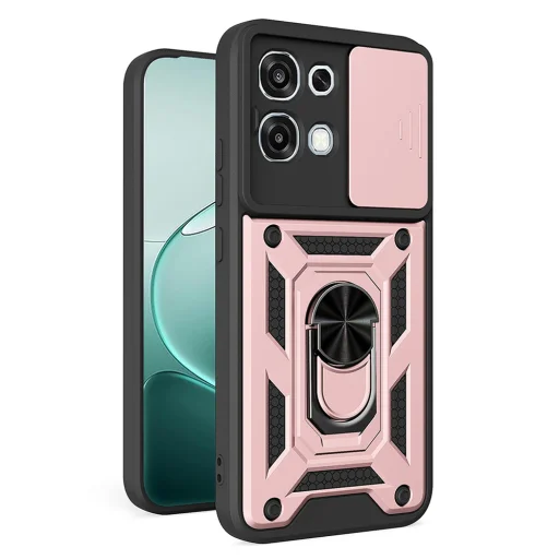 Techsuit - Séria CamShield - Oppo A6 Pro 4G / A6 Pro 5G - puzdro Rose Gold - 1