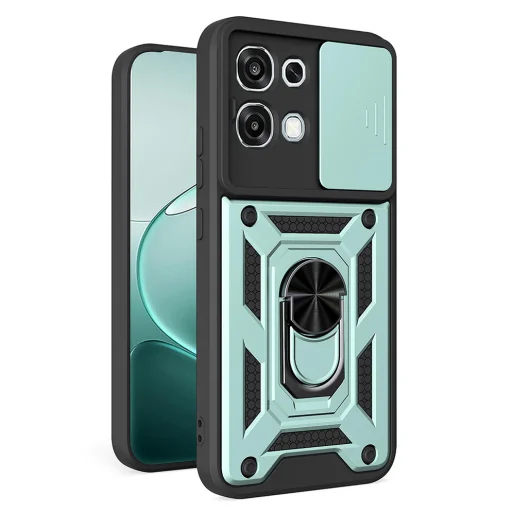 Techsuit - séria CamShield - Oppo A6 Pro 4G / A6 Pro 5G - zelené puzdro - 1