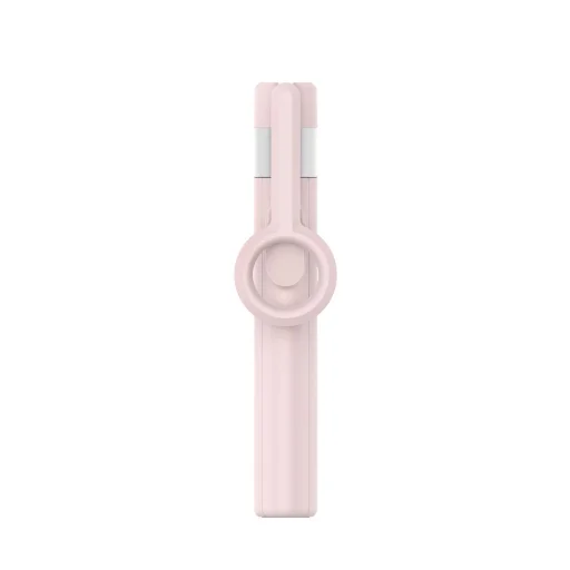 Tech-Protect L10S MagSafe Bluetooth selfie tyč so statívom ružová/sivá - 4