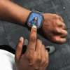 Apple Watch Ultra 1 / 2 / 3 (49 mm) Spigen Lite Fit Pro & tvrdené sklo matné čierne puzdro thumbnail