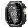 Apple Watch Ultra 1 / 2 / 3 (49 mm) Spigen Rugged Armor és edzett üvegfólia matt fekete tok thumbnail