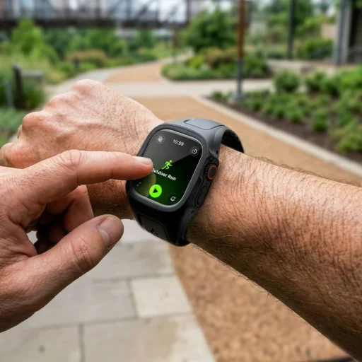 Apple Watch Ultra 1 / 2 / 3 (49 mm) Spigen Liquid Air Pro fekete tok és edzett üvegfólia - 6