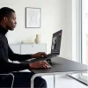 Spigen LD201-S6 SlimFold stojan na notebook vesmírne sivý thumbnail