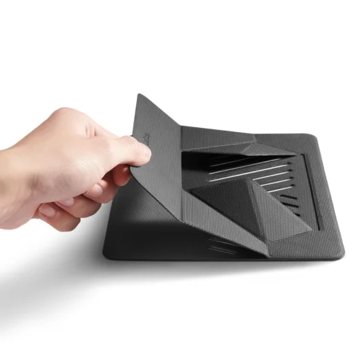 Spigen LD201-S6 SlimFold stojan na notebook vesmírne sivý - 6