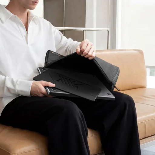 Spigen LD201-S6 SlimFold stojan na notebook vesmírne sivý - 15