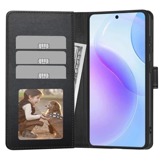 Xiaomi 17T Tech-Protect Wallet fekete tok - 2