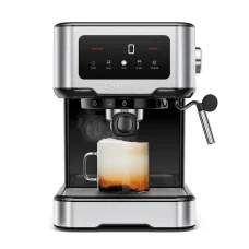 Chefman Easy-Brew digitálny kávovar na espresso - nerezová oceľ