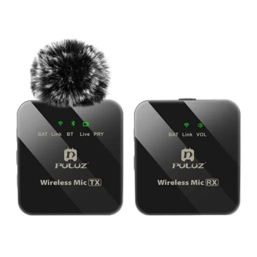 Bezdrôtový prenosný mikrofón PULUZ 1 TX + 1 RX (PU3153B) - 2
