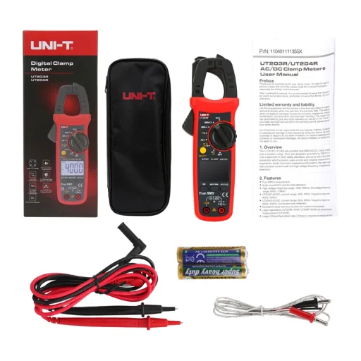 Uni-T UT204R digitálny kliešťový ampérmeter - 5