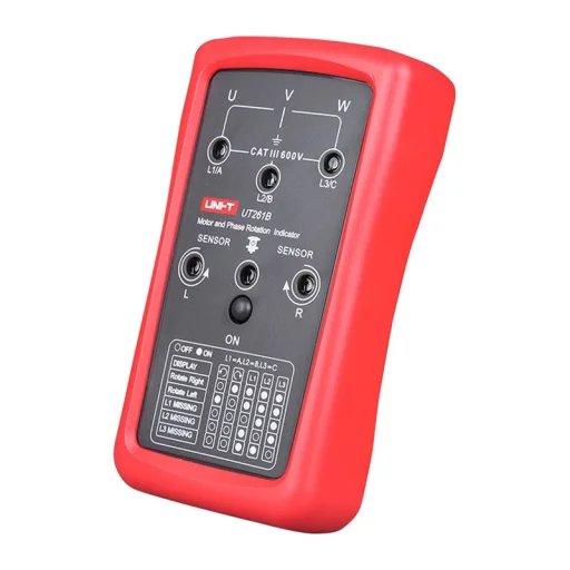 Uni-T UT261B indikátor sledu fáz a smeru otáčania motora - 3