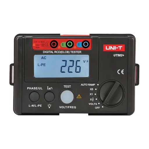 Uni-T UT582+ tester prúdových chráničov - 1