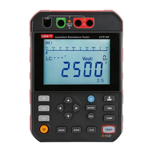 Uni-T UT512D vysokonapäťový merač izolačného odporu - 1