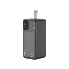 Tracer 47825 Prime-V5 50000mAh QC22.5W+PD20W Powerbank, fekete