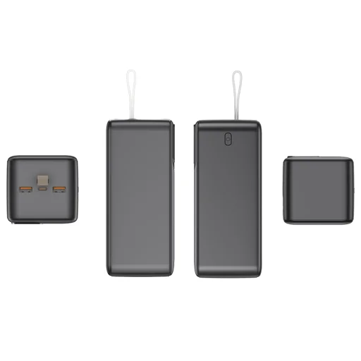Tracer 47825 Prime-V5 50000mAh QC22.5W+PD20W Powerbanka, čierna - 4