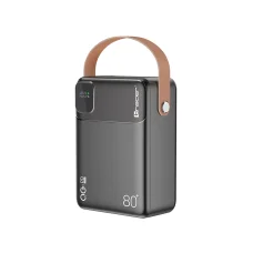 Tracer 47826 Prime-V8 80000mAh QC22.5W+PD20W Powerbank, fekete