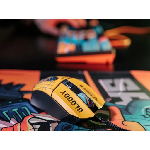 A4Tech 47620 Bloody W63 Max Renegade Sunset USB herná myš - 5